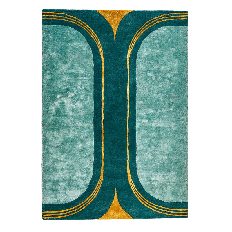 Ковер Carpet Green & Gold Мульти Ковер Carpet Green & Gold Мульти в Волгограде | Loft Concept
