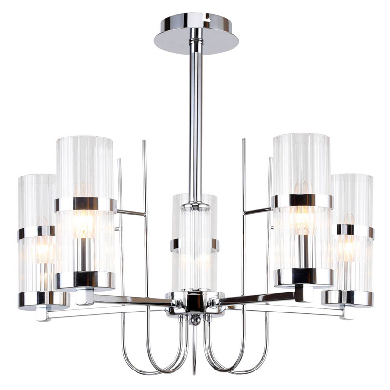 Люстра Circle Dance Glass Chrome Хром Люстра Circle Dance Glass Chrome Хром в Волгограде | Loft Concept