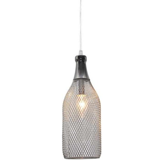 Подвесной светильник Loft Grid Pendant Tall Chrome Хром Подвесной светильник Loft Grid Pendant Tall Chrome Хром в Волгограде | Loft Concept