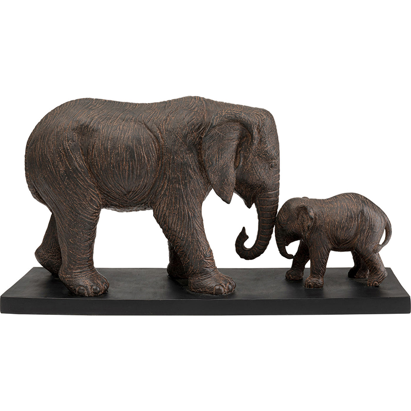 Статуэтка Dumbo Elephants Коричневый Статуэтка Dumbo Elephants Коричневый в Волгограде | Loft Concept