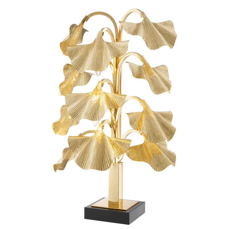 Настольная лампа Eichholtz Table Lamp Donati Латунь Черный Настольная лампа Eichholtz Table Lamp Donati Латунь Черный в Волгограде | Loft Concept