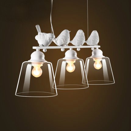 Люстра Provence Bird Pendant Line 3 Белый Люстра Provence Bird Pendant Line 3 Белый в Волгограде | Loft Concept