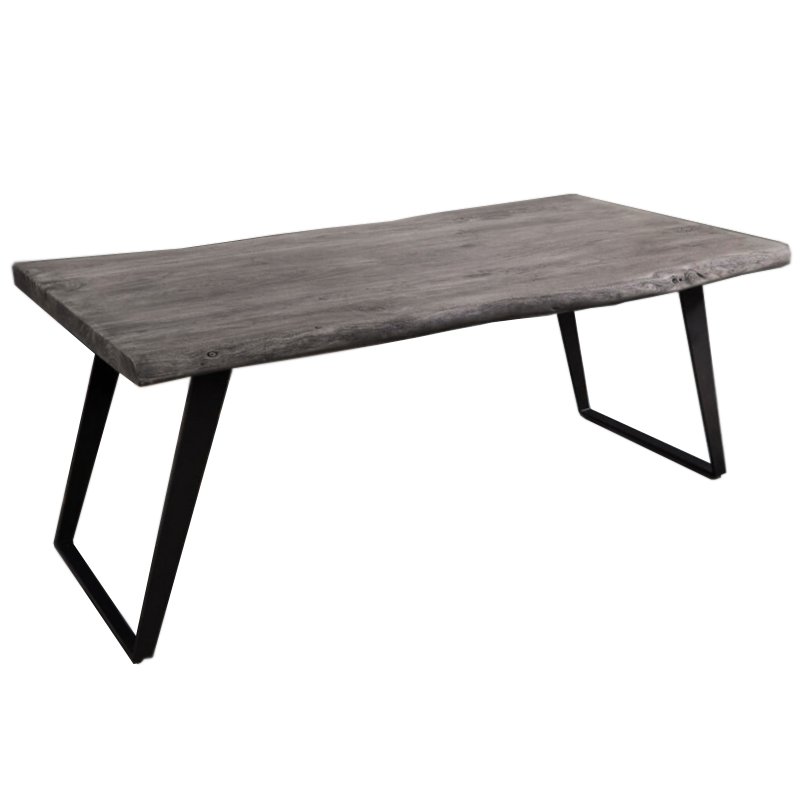 Обеденный стол Eco Dark Wood Дерево Серый Черный Обеденный стол Eco Dark Wood Дерево Серый Черный в Волгограде | Loft Concept
