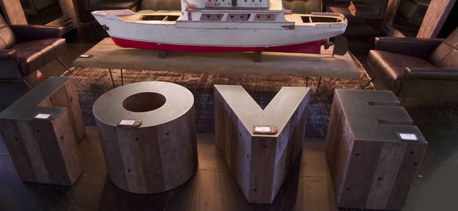 Столик Wooden Alphabet F Side Table Столик Wooden Alphabet F Side Table - Loft-Concept в Волгограде