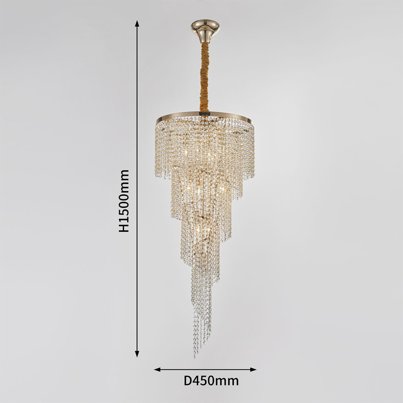 Хрустальная люстра Crystal Art Bronze D45 см Хрустальная люстра Crystal Art Bronze D45 см в Волгограде