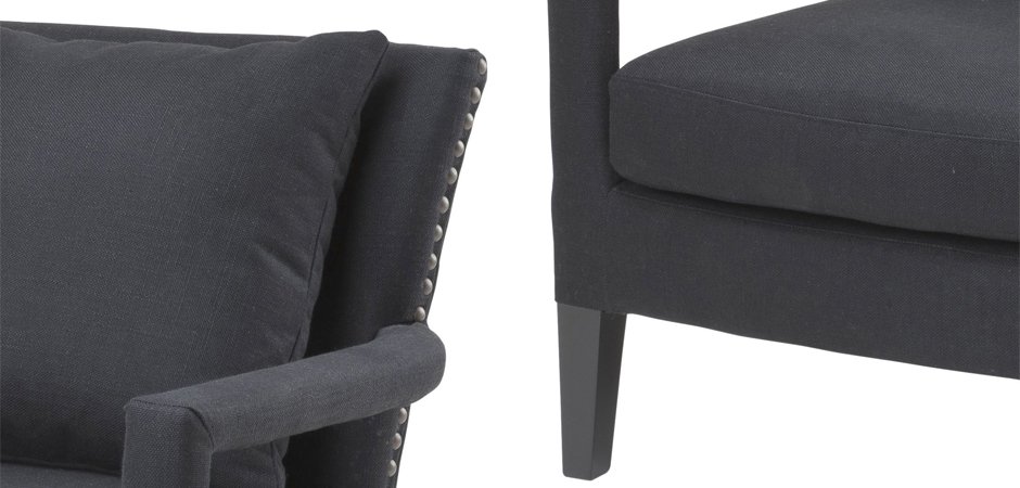 Кресло Eichholtz Chair Gregory Black Кресло Eichholtz Chair Gregory Black - Loft-Concept в Волгограде