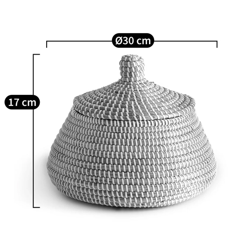 Корзина с крышкой Lindsay Wicker Basket в Волгограде