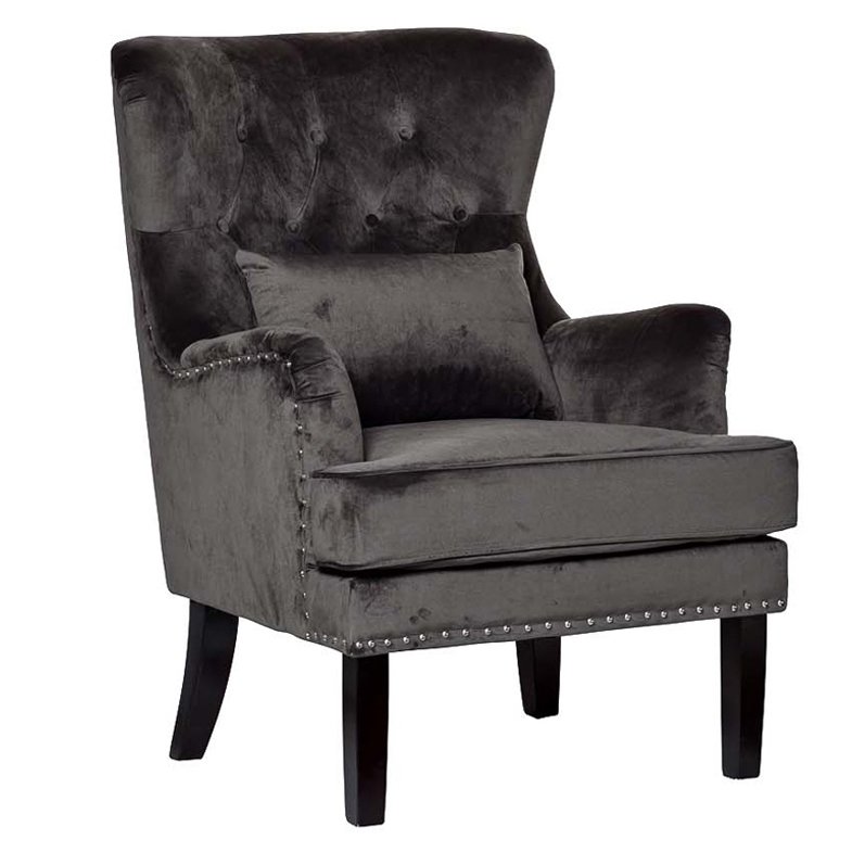 Кресло Stony Brook Chair Gray Серый Кресло Stony Brook Chair Gray Серый в Волгограде | Loft Concept