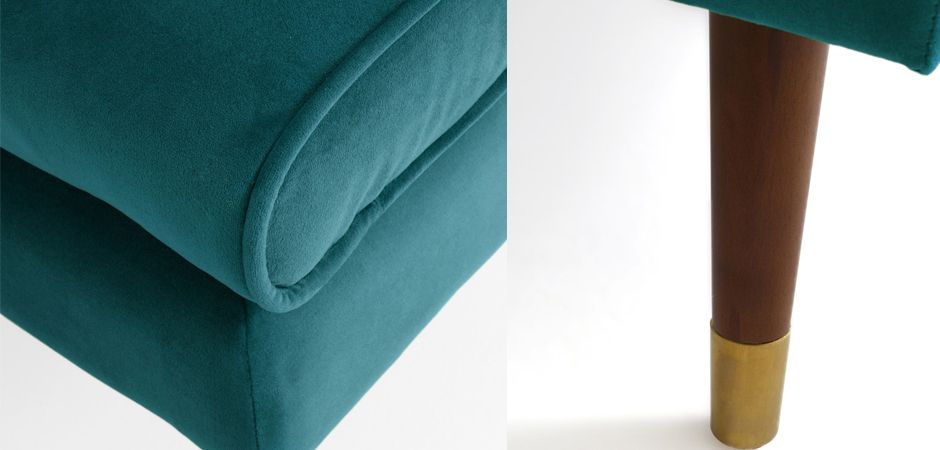 Пуф Classic Furniture сине-зеленый Пуф Classic Furniture сине-зеленый - Loft-Concept в Волгограде
