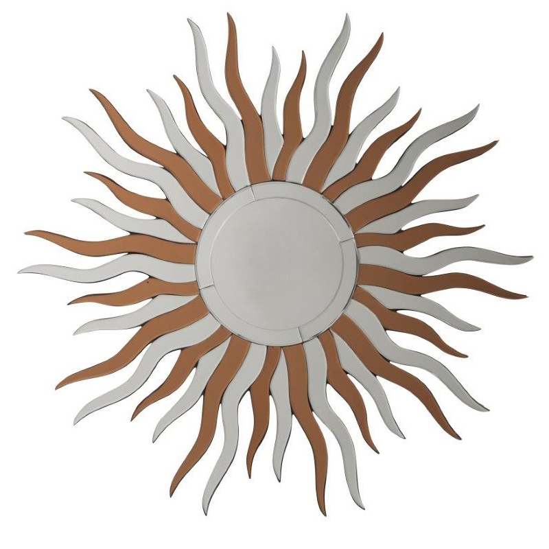 Зеркало-солнце Rays of Flame Бронза Зеркало-солнце Rays of Flame Бронза в Волгограде | Loft Concept