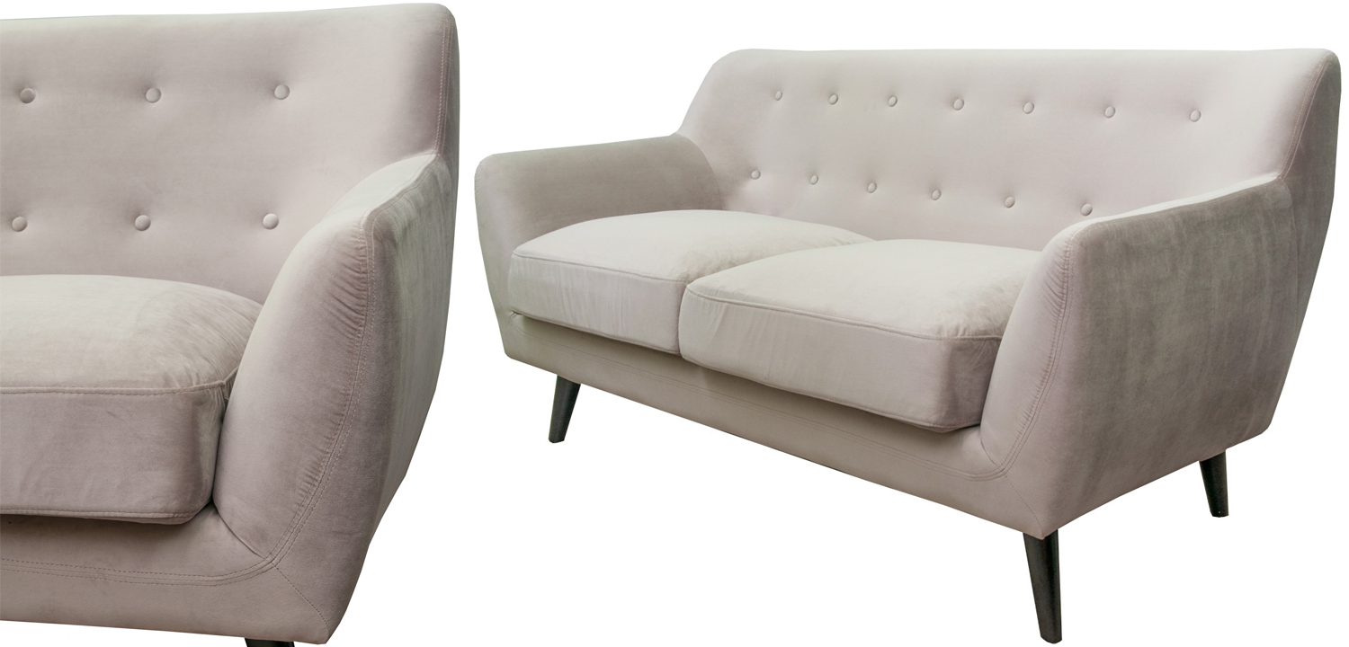 Диван Amantea Sofa beige velour - фото