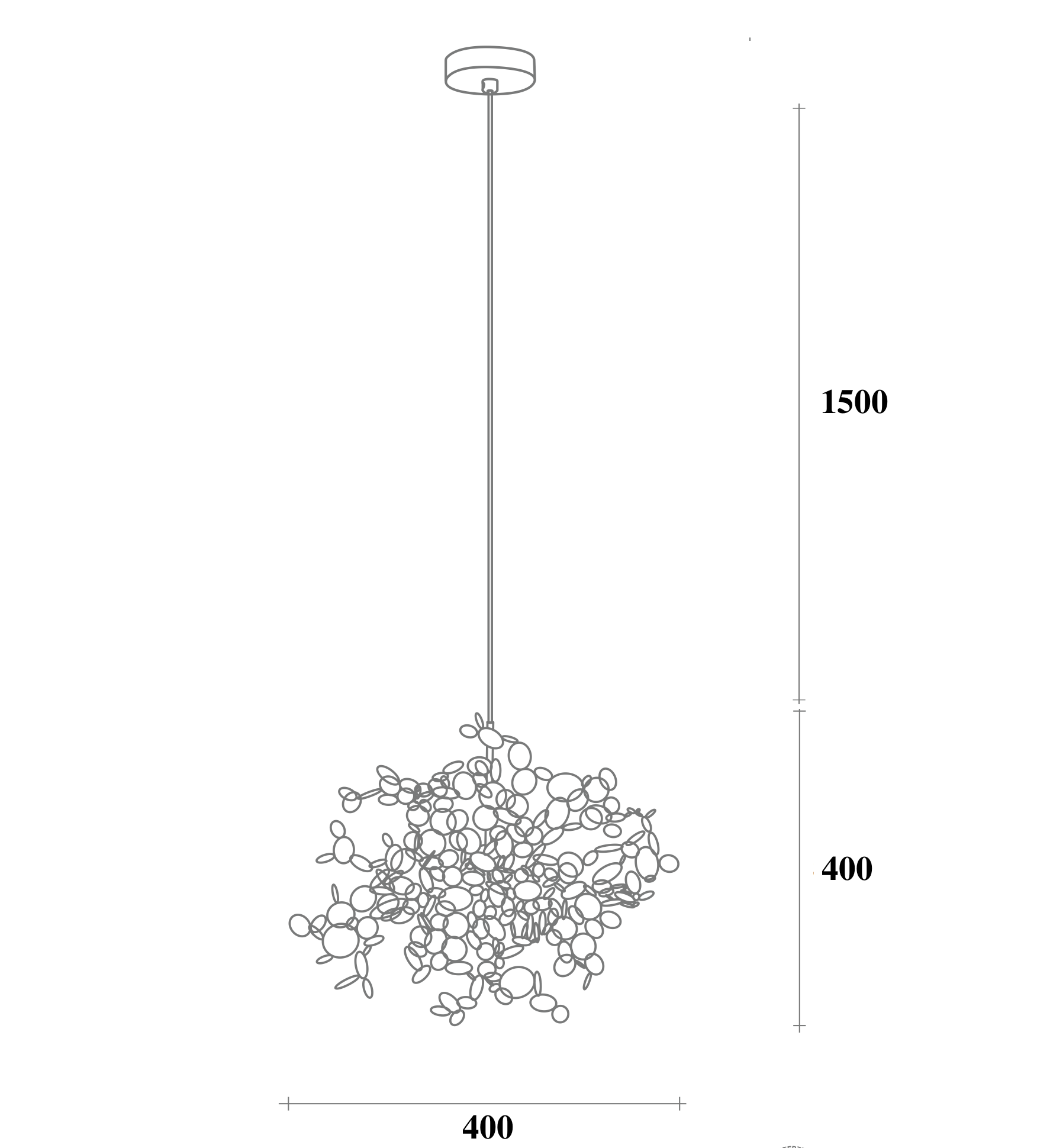 Люстра Terzani Argent Suspension Pendant lamp 40 Люстра Terzani Argent Suspension Pendant lamp 40 в Волгограде