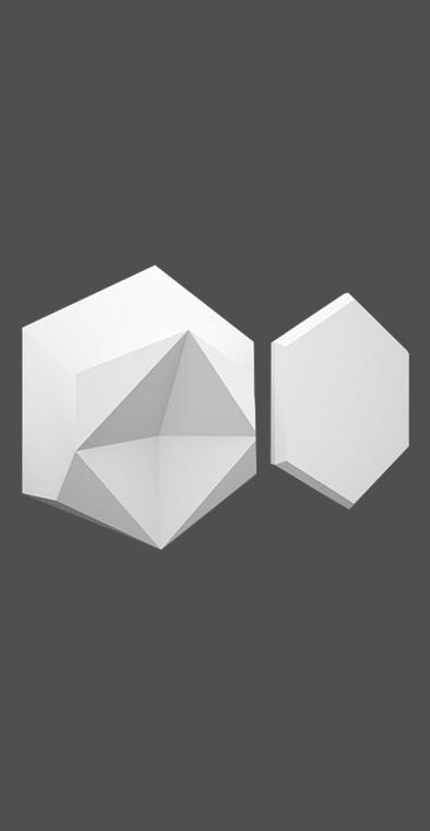 Гипсовая 3D панель с принтографией PM-41 Гипсовая 3D панель с принтографией PM-41 в Волгограде