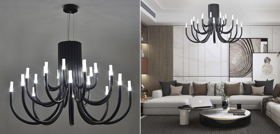 Люстра PALMA BY ALMA LIGHT Black Люстра PALMA BY ALMA LIGHT Black - Loft-Concept в Волгограде