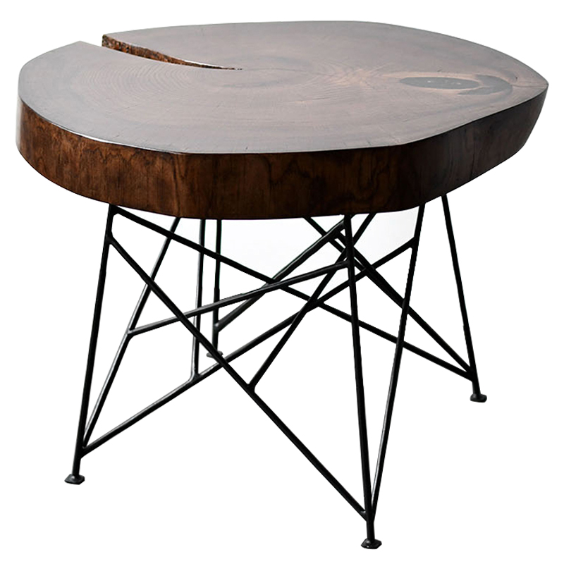 Кофейный стол Bradleigh Industrial Metal Rust Coffee Table Коричневый Черный Кофейный стол Bradleigh Industrial Metal Rust Coffee Table Коричневый Черный в Волгограде | Loft Concept