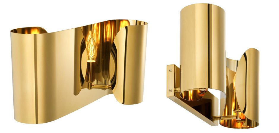 Бра Wall Lamp Crawley Gold Бра Wall Lamp Crawley Gold - Loft-Concept в Волгограде