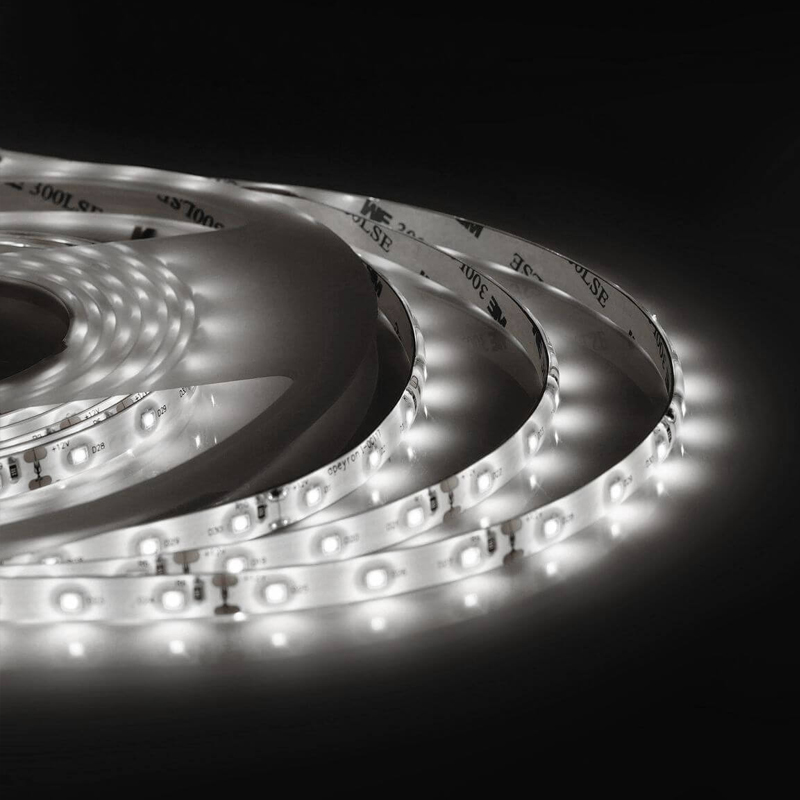 Светодиодная влагозащищенная лента 4,8W/m 60Led/m 3528SMD дневной белый 5M Белый Светодиодная влагозащищенная лента 4,8W/m 60Led/m 3528SMD дневной белый 5M Белый в Волгограде | Loft Concept
