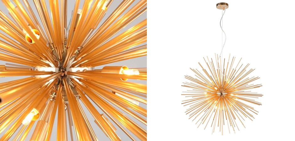 Декоративная люстра Pulsar Gold Декоративная люстра Pulsar Gold - Loft-Concept в Волгограде