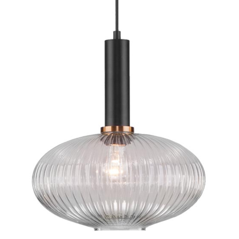 Светильник Ferm Living chinese lantern Сlear I Прозрачное Стекло Черный Светильник Ferm Living chinese lantern Сlear I Прозрачное Стекло Черный в Волгограде | Loft Concept