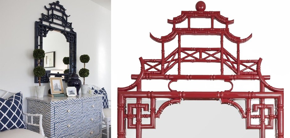 Зеркало Pagoda Mirror Red Зеркало Pagoda Mirror Red - Loft-Concept в Волгограде