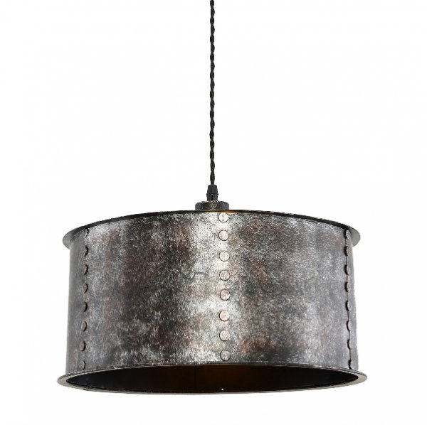 Подвесной светильник Old Metal Round Cylinder Подвесной светильник Old Metal Round Cylinder в Волгограде | Loft Concept