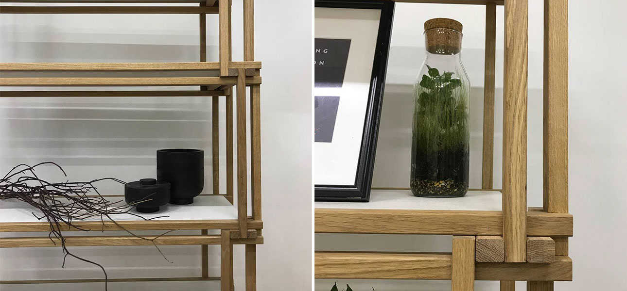 Стеллаж кубические сечения Ernie - фото