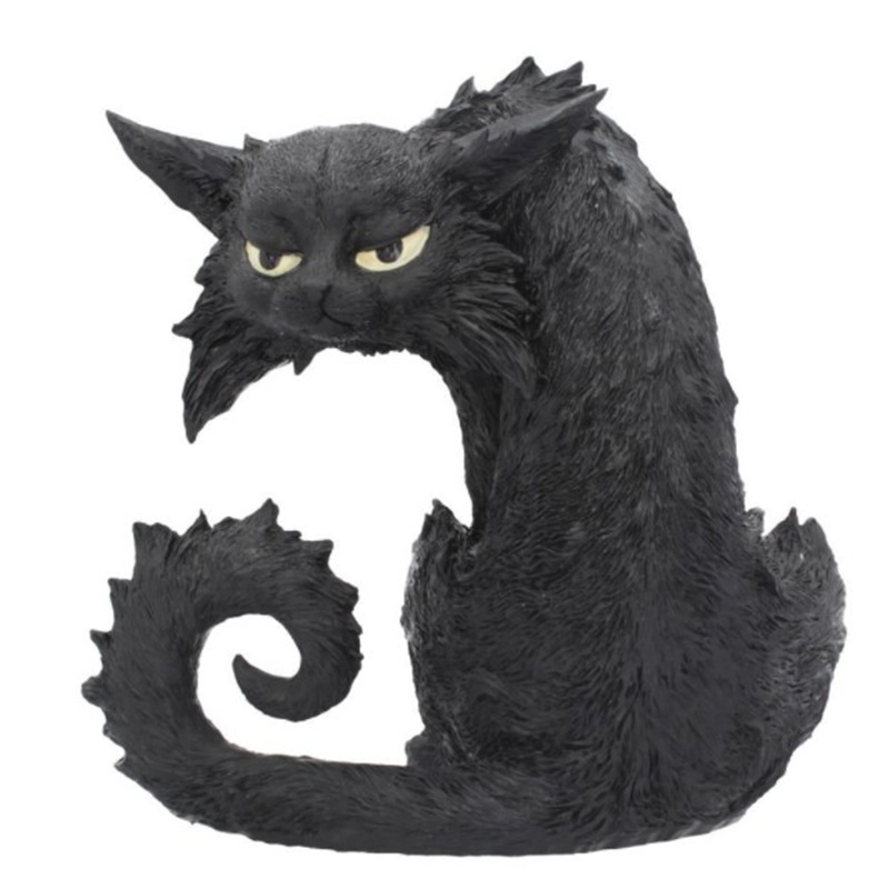 Статуэтка Sad Cat Salem Черный Статуэтка Sad Cat Salem Черный в Волгограде | Loft Concept