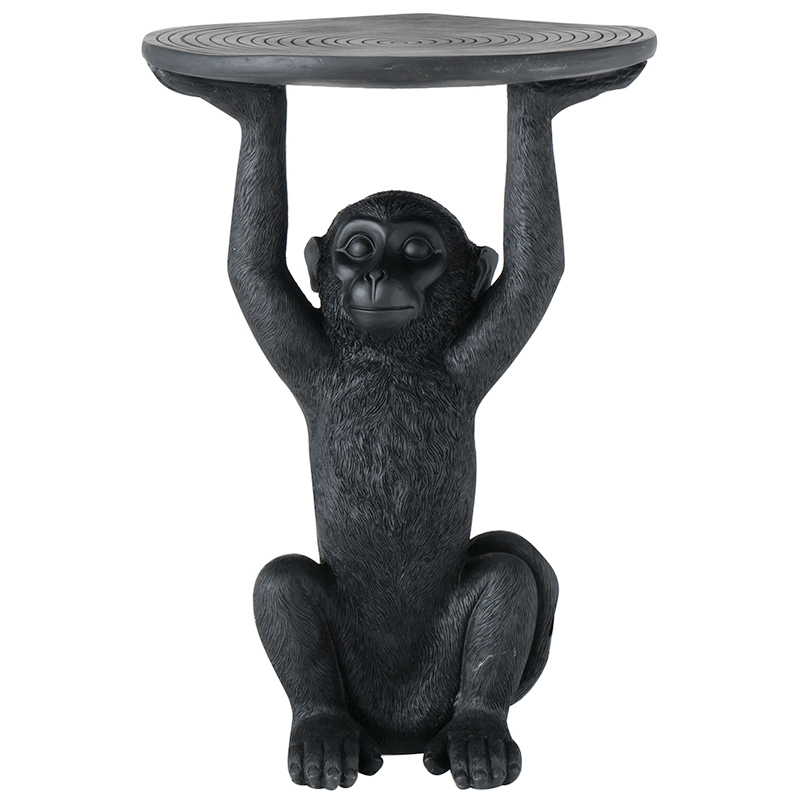 Приставной стол Monkey Side Table Черный Приставной стол Monkey Side Table Черный в Волгограде | Loft Concept