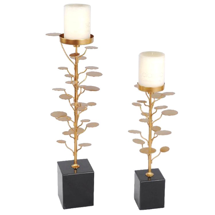 Подсвечник Looper Tree Candle Черный Глянцевое золото Подсвечник Looper Tree Candle Черный Глянцевое золото в Волгограде | Loft Concept