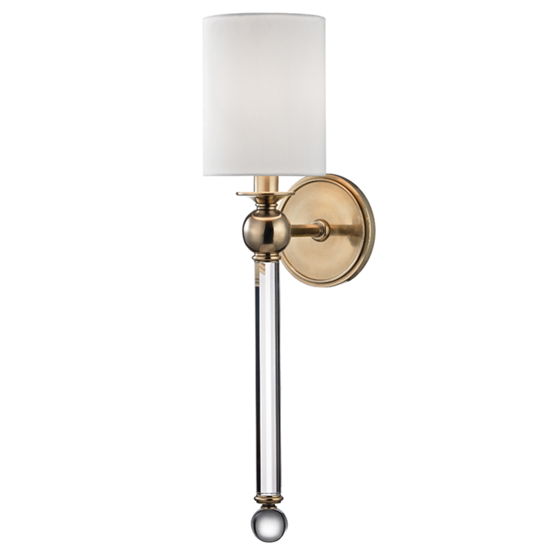 Бра Nell Sconce Латунь Прозрачное Стекло в Волгограде | Loft Concept 