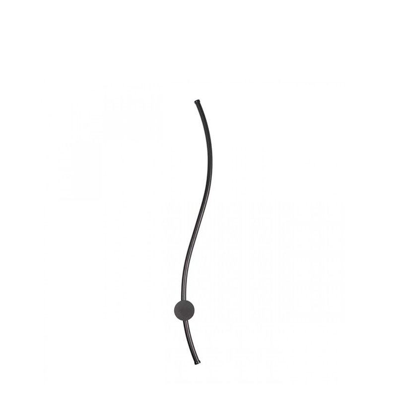 Светодиодное бра Curved Line Черный Черный Светодиодное бра Curved Line Черный Черный в Волгограде | Loft Concept