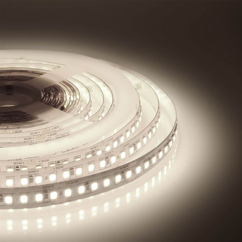 Светодиодная лента 18W/m 168Led/m 2835SMD теплый белый Белый Светодиодная лента 18W/m 168Led/m 2835SMD теплый белый Белый в Волгограде | Loft Concept