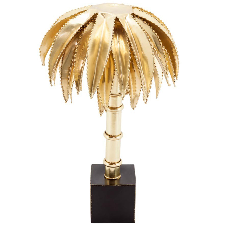Настольная лампа TABLE LAMP PALMERY gold 30 Глянцевое золото Черный Настольная лампа TABLE LAMP PALMERY gold 30 Глянцевое золото Черный в Волгограде | Loft Concept