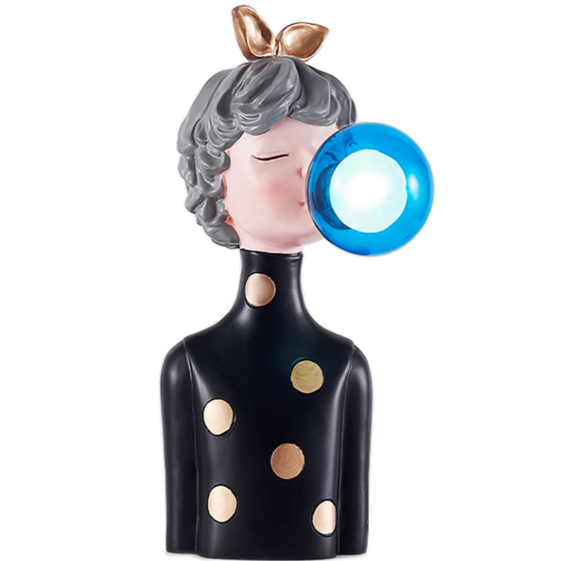 Настольная лампа Bubble Gum Table Lamp blue Мульти Настольная лампа Bubble Gum Table Lamp blue Мульти в Волгограде | Loft Concept