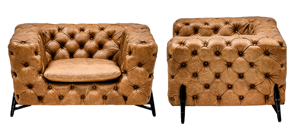Кресло Hendrica Capitone Chair Кресло Hendrica Capitone Chair - Loft-Concept в Волгограде