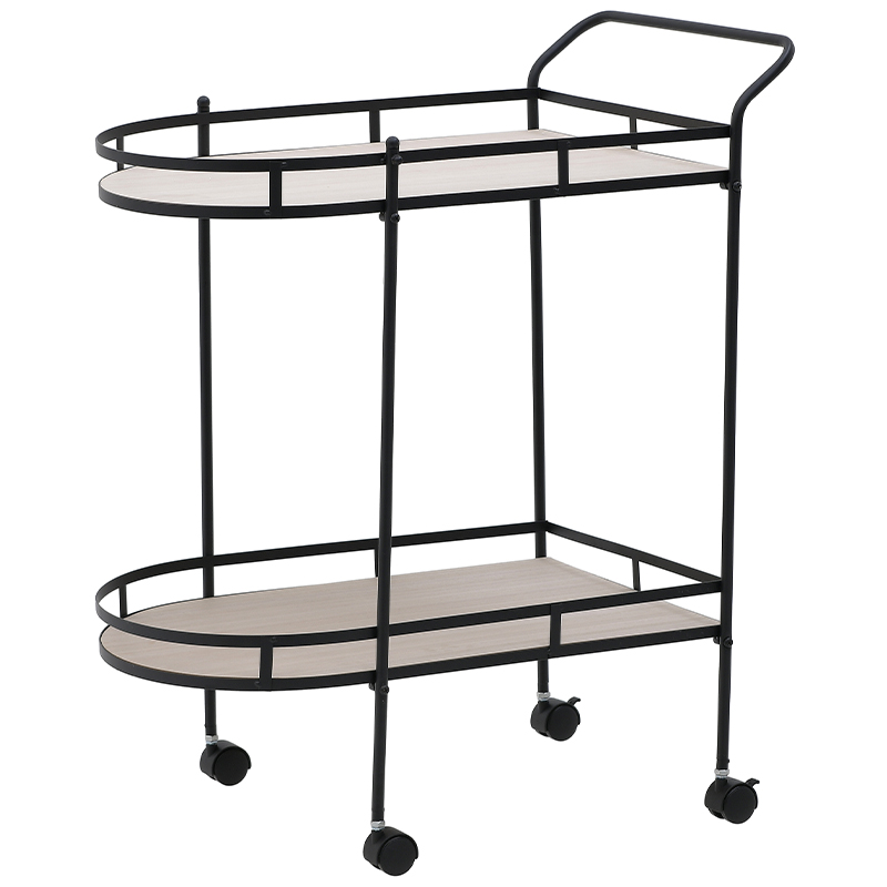 Столик для сервировки Ehsan Serving Table Черный Древесина Столик для сервировки Ehsan Serving Table Черный Древесина в Волгограде | Loft Concept