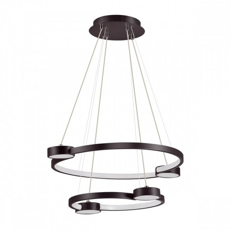 Люстра Lerida Round Черная Черный Люстра Lerida Round Черная Черный в Волгограде | Loft Concept
