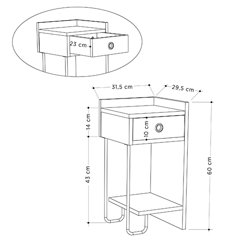 Прикроватная тумба белого цвета с ящиком и открытой полкой SIRIUS NIGHTSTAND RIGHT MODULE WHITE Прикроватная тумба белого цвета с ящиком и открытой полкой SIRIUS NIGHTSTAND RIGHT MODULE WHITE в Волгограде