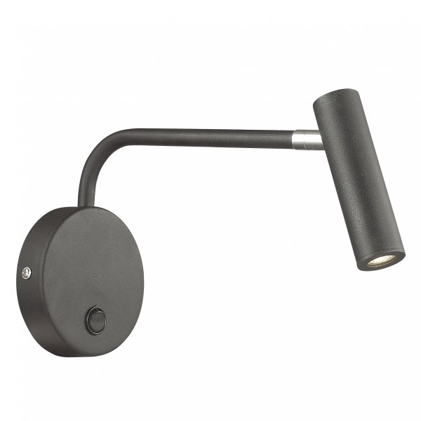 Настенная лампа Eyepiece Wall Lamp Look Черный Белый Серебряный Настенная лампа Eyepiece Wall Lamp Look Черный Белый Серебряный в Волгограде | Loft Concept