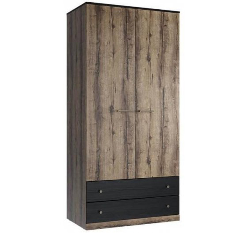 Шкаф Frederick Wardrobe две двери Дуб темный Шкаф Frederick Wardrobe две двери Дуб темный в Волгограде | Loft Concept