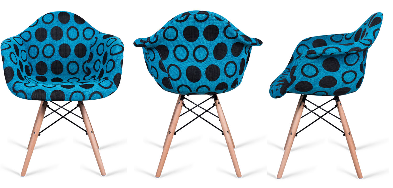 Стул DAW blue - фото