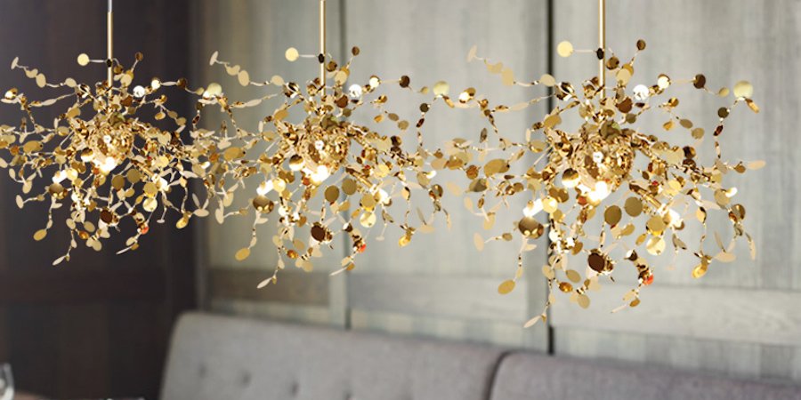 Люстра Terzani Argent Suspension Pendant lamp 40 Gold Люстра Terzani Argent Suspension Pendant lamp 40 Gold - Loft-Concept в Волгограде
