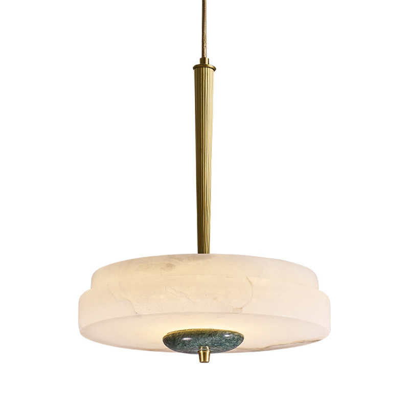 Подвесной светильник Martin Marble Hanging Light Белый Мрамор Bianco Малахит (зеленый) Латунь Подвесной светильник Martin Marble Hanging Light Белый Мрамор Bianco Малахит (зеленый) Латунь в Волгограде | Loft Concept