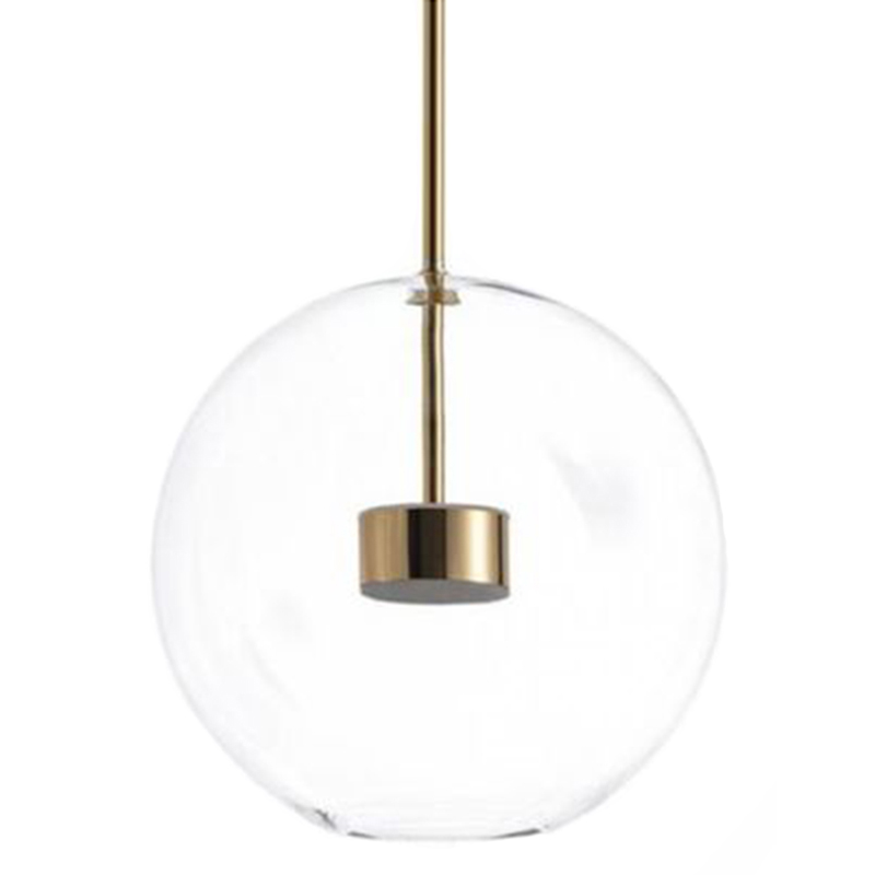 Подвесной Светильник Giopato & Coombes Bollr Pendant BUBBLE LAMP 1 шар золото Белый Золотой Прозрачное Стекло Подвесной Светильник Giopato & Coombes Bollr Pendant BUBBLE LAMP 1 шар золото Белый Золотой Прозрачное Стекло в Волгограде | Loft Concept