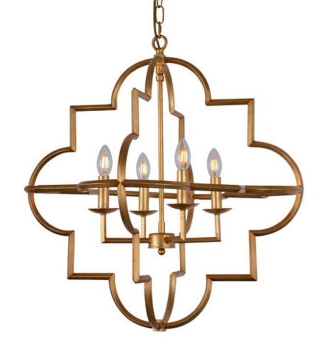 Люстра Mandeville Gold Chandelier Латунь Античная полированная Люстра Mandeville Gold Chandelier Латунь Античная полированная в Волгограде | Loft Concept