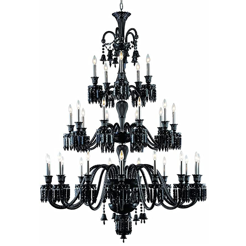 Люстра BACCARAT Zenith Midnight Chandelier 35 Черный Люстра BACCARAT Zenith Midnight Chandelier 35 Черный в Волгограде | Loft Concept