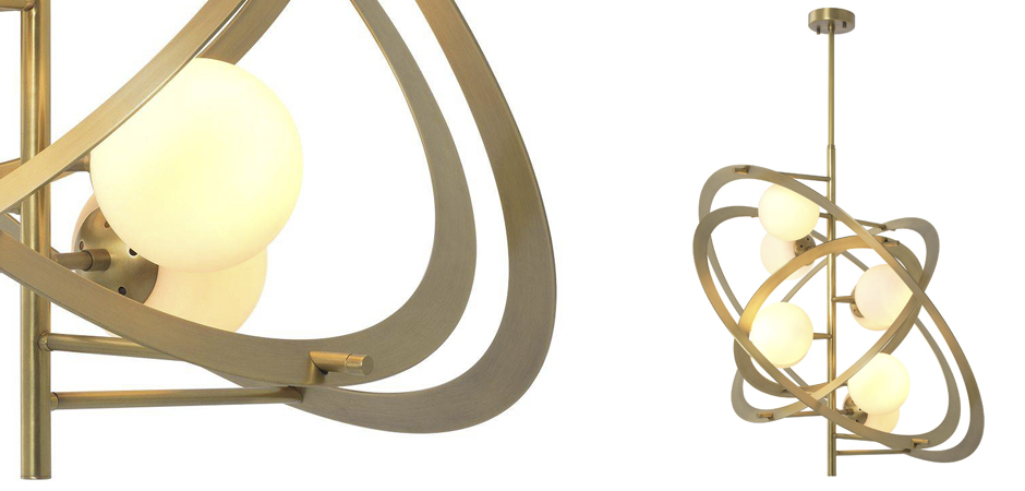 Люстра Eichholtz Chandelier Space Люстра Eichholtz Chandelier Space - Loft-Concept в Волгограде