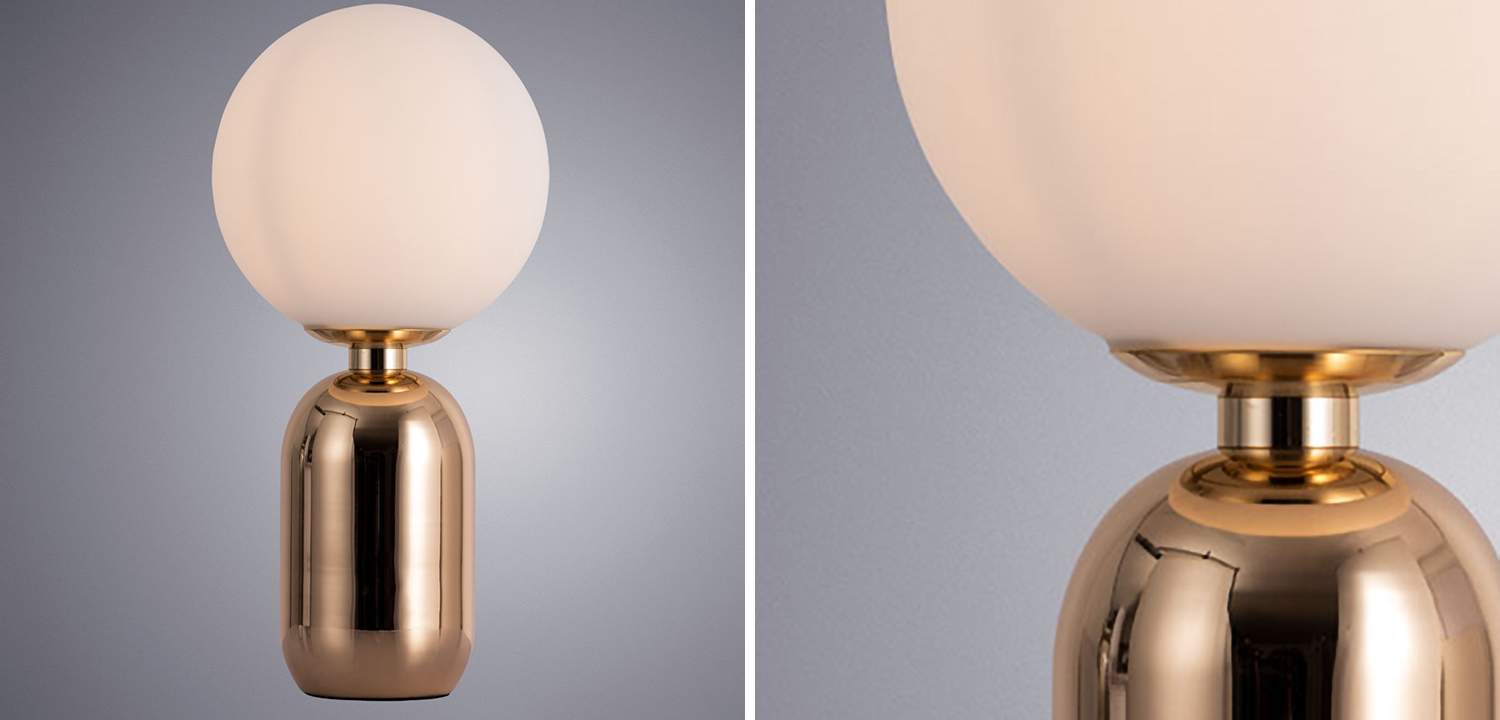 Настольная лампа Parachilna Aballs Bronze  - фото