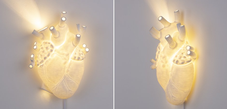 Бра Seletti Heart Lamp Бра Seletti Heart Lamp - Loft-Concept в Волгограде