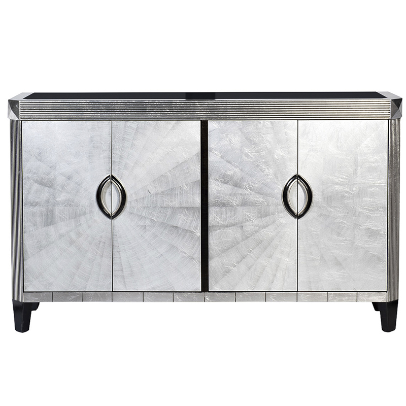 Комод в стиле Арт-деко Tarciso Chest of drawers Серебристый Серебряный в Волгограде | Loft Concept 
